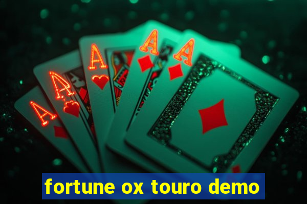 fortune ox touro demo